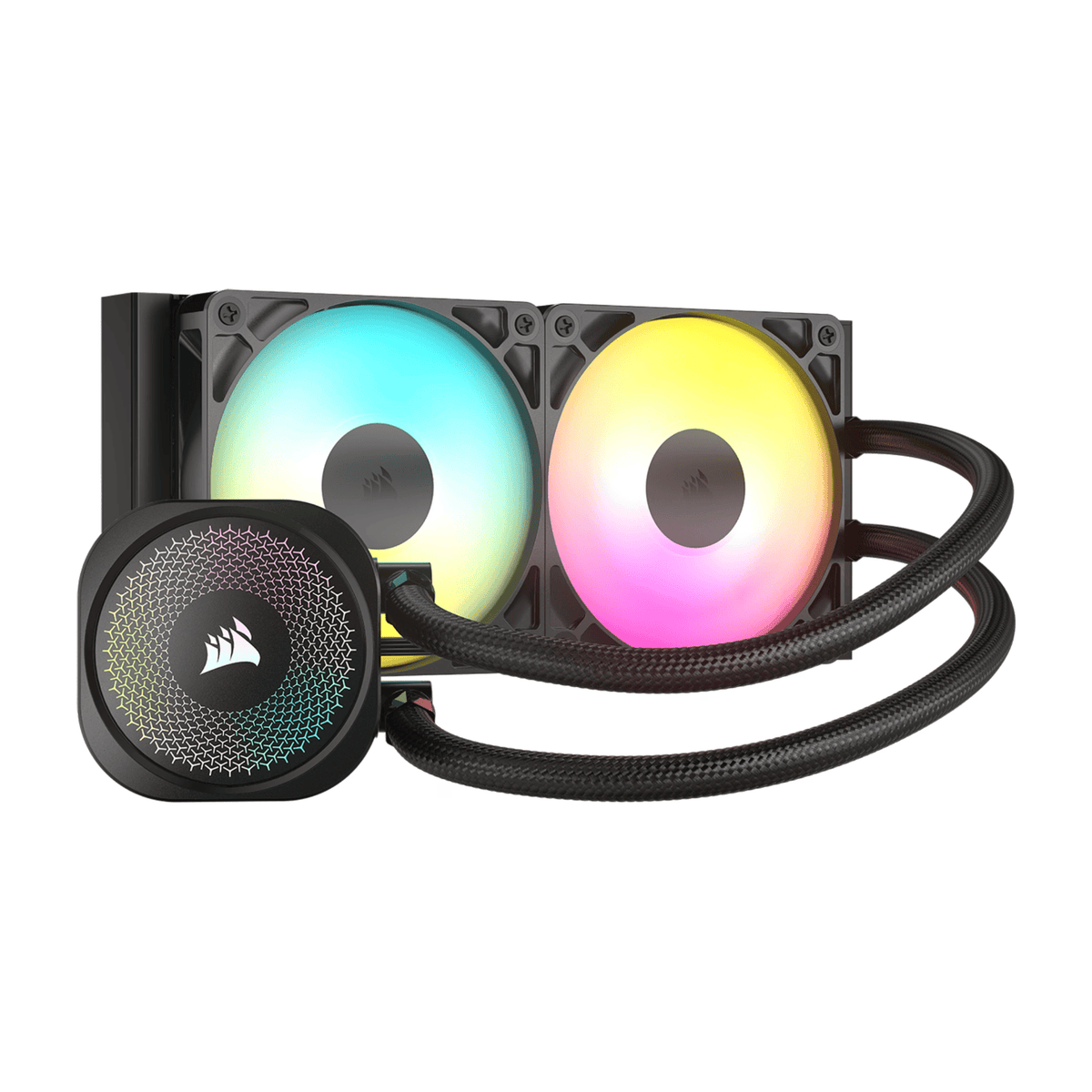 Corsair NAUTILUS 240 RS ARGB Liquid CPU Cooler - Black-0