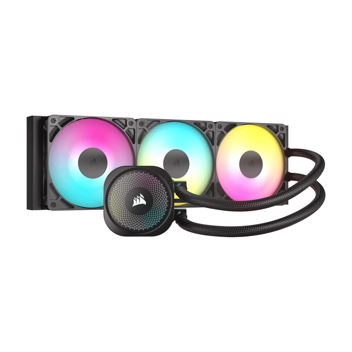Corsair NAUTILUS 360 RS ARGB Liquid CPU Cooler - Black-0
