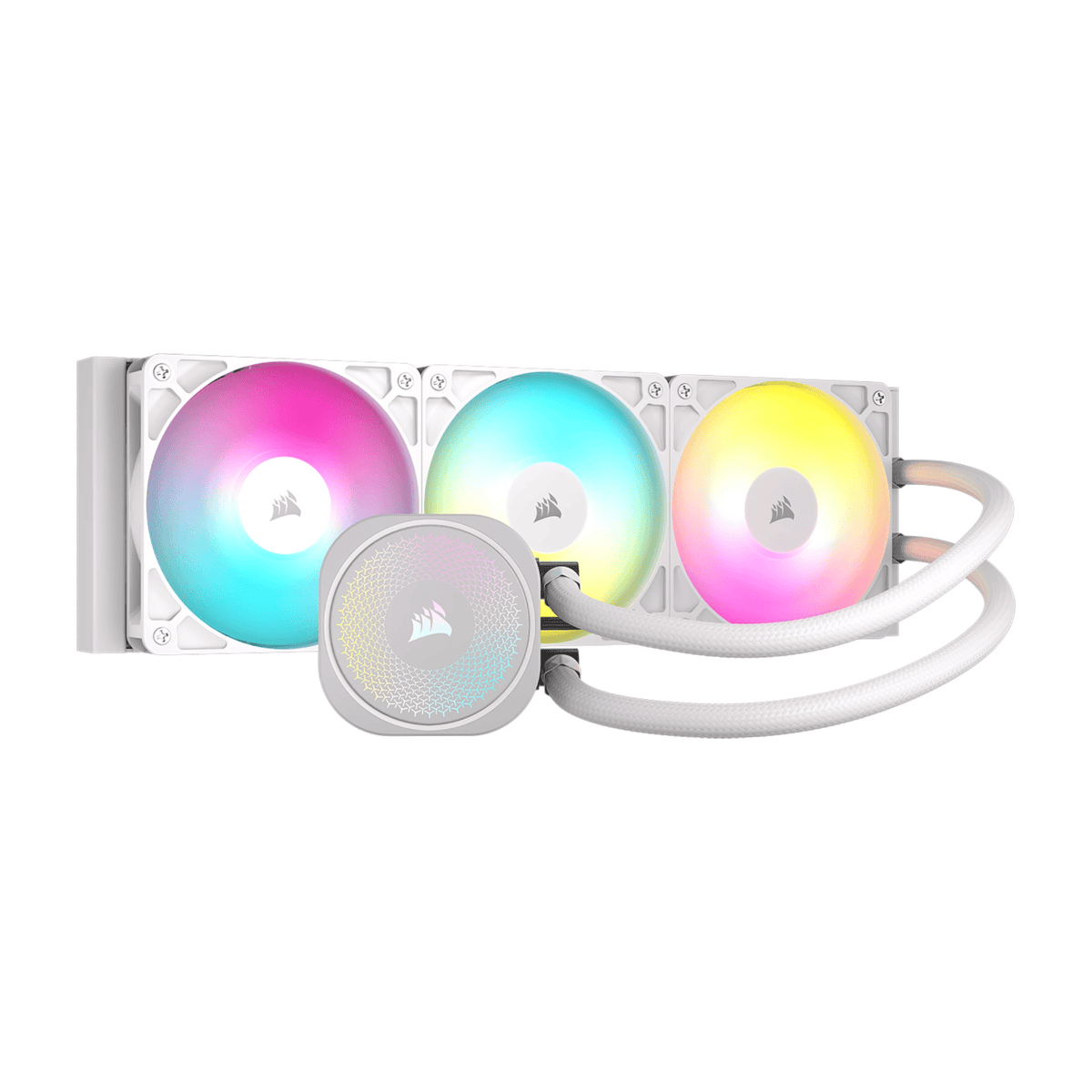 Corsair NAUTILUS 360 RS ARGB Liquid CPU Cooler - White-0