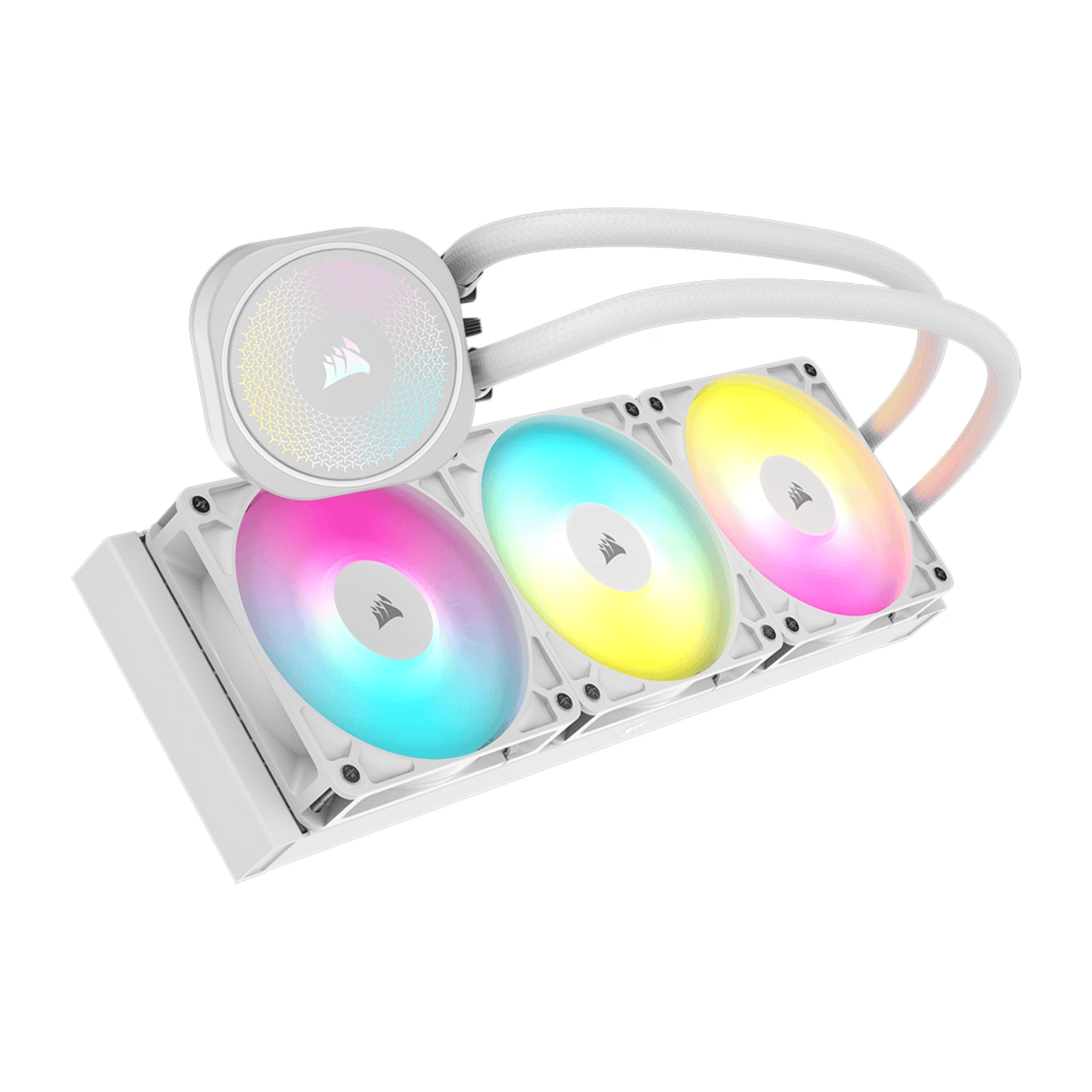 Corsair NAUTILUS 360 RS ARGB Liquid CPU Cooler - White-1