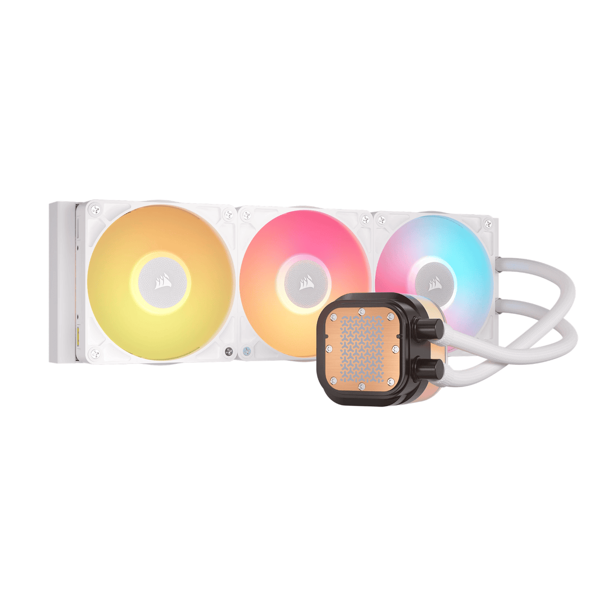 Corsair iCUE LINK TITAN 360 RX LCD Liquid CPU Cooler - White-1