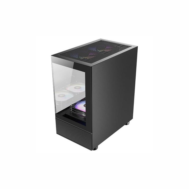 Antec CX200M Elite Micro-ATX | ITX ARGB Mini-Tower Gaming Chassis - Black-4