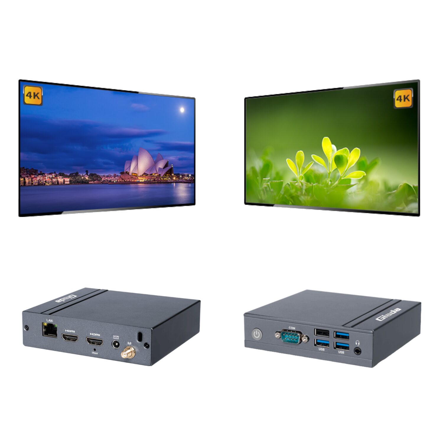 Giada DN24 Raspberry Pi Compact Signage Player - CM4 Lite-2