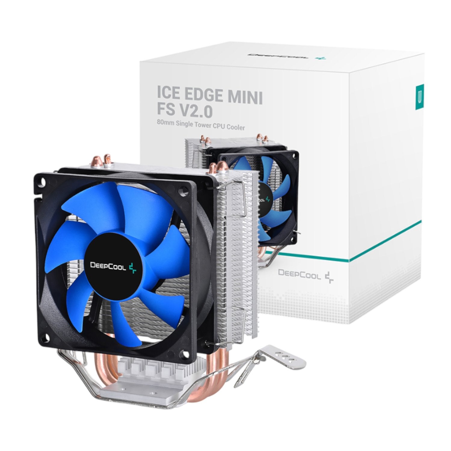DeepCool Ice Edge Mini FS V2.0 80mm CPU Air Cooler - Blue-0
