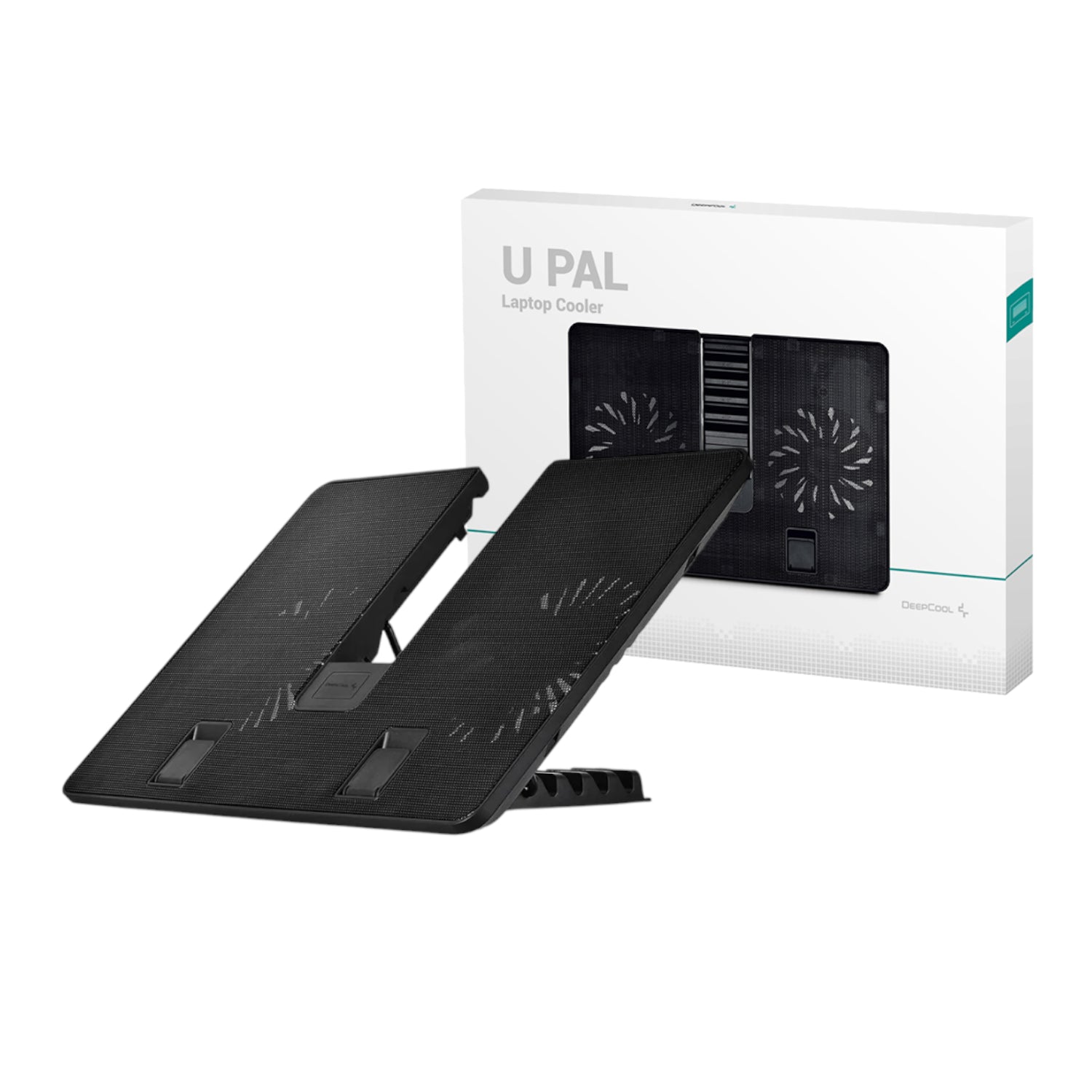 DeepCool U PAL Dual Fan Notebook Cooling Stand-0