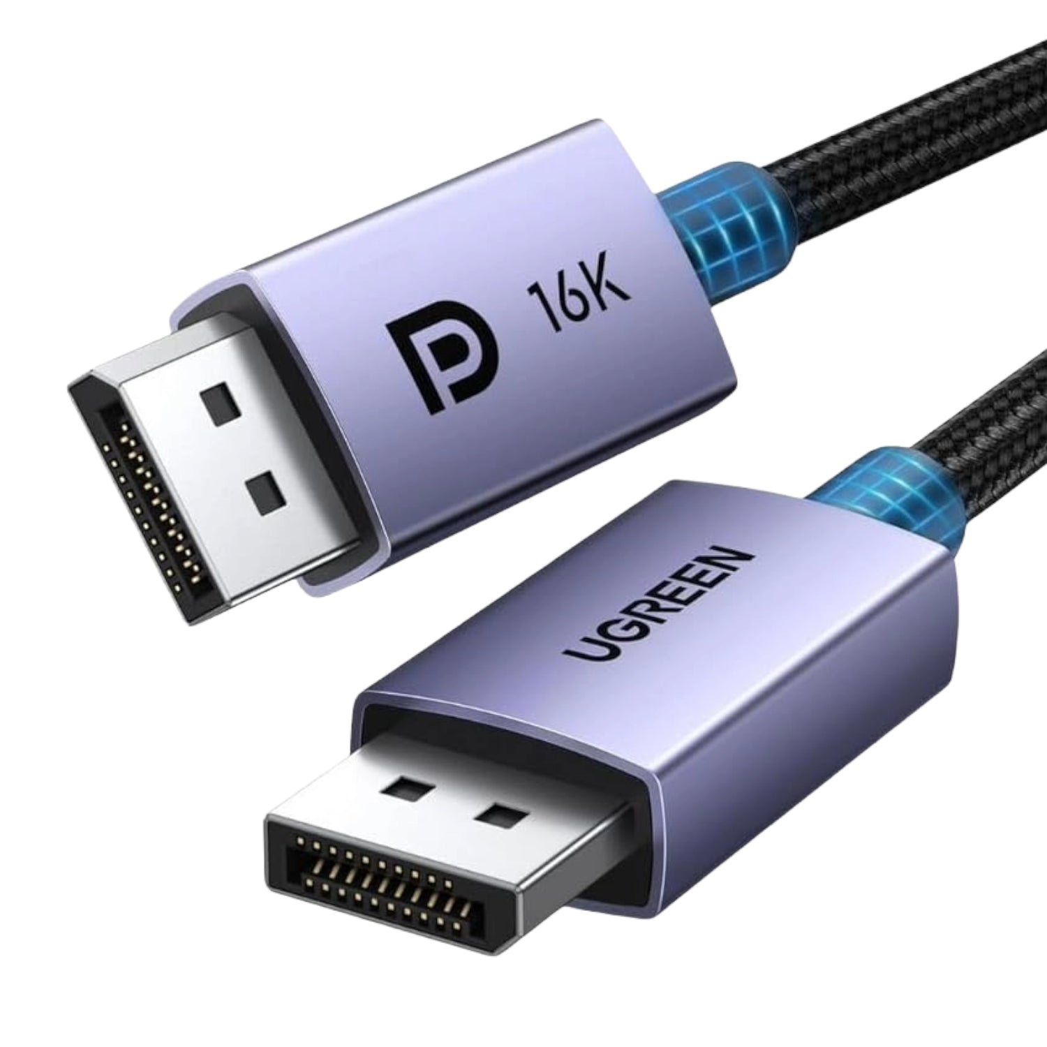 UGREEN DP2.1 Male to Male 16K Braided 3M Cable-0