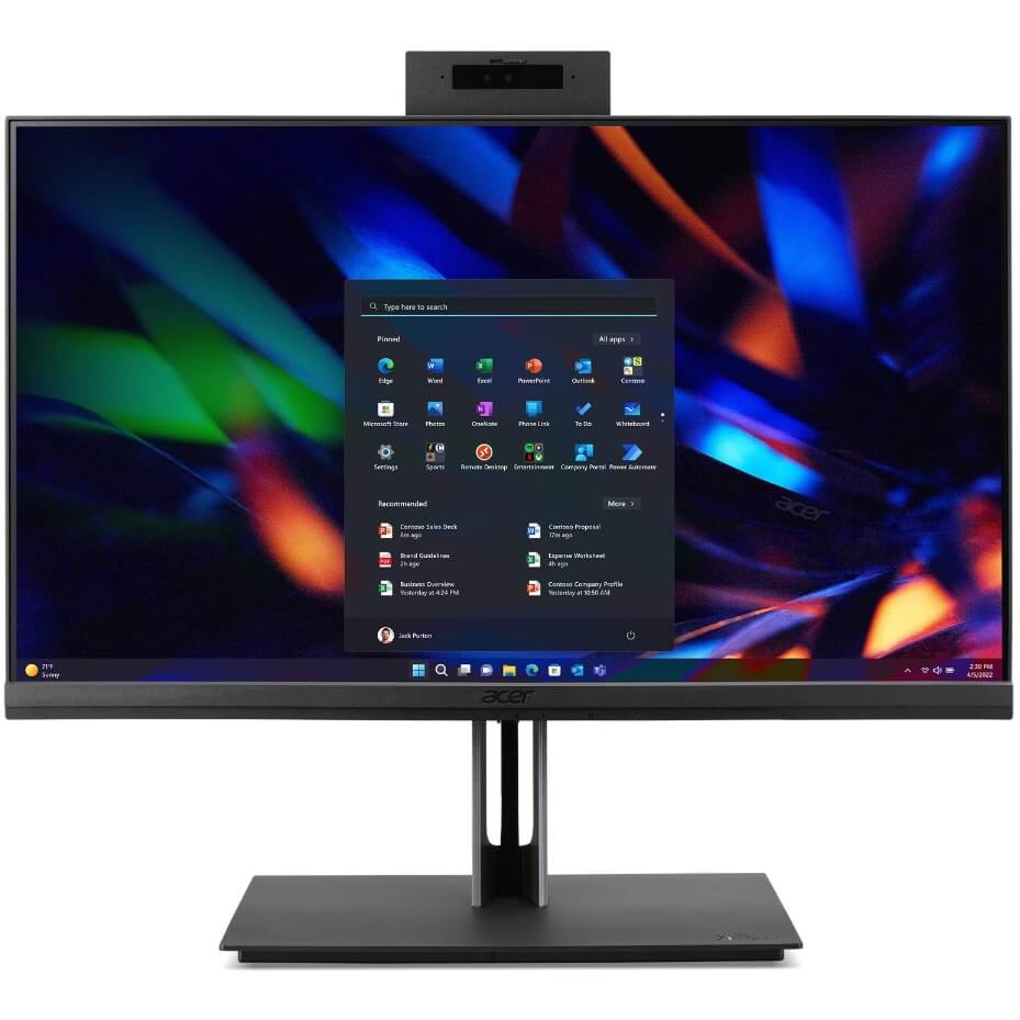 Acer VZ4714G 23.8in FHD Desktop PC-0