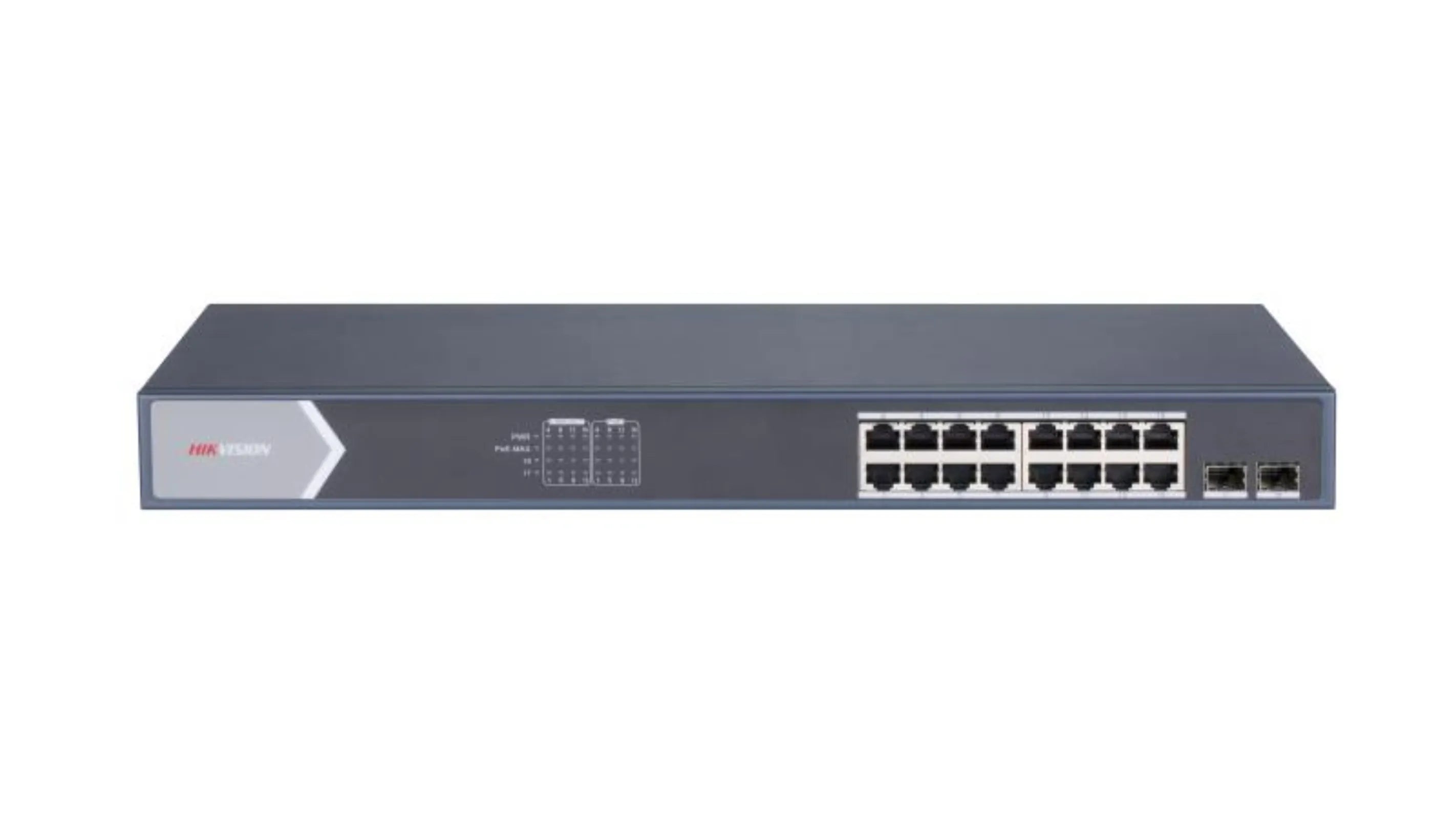 Hikvision 16-Ports Smart POE Switch-0