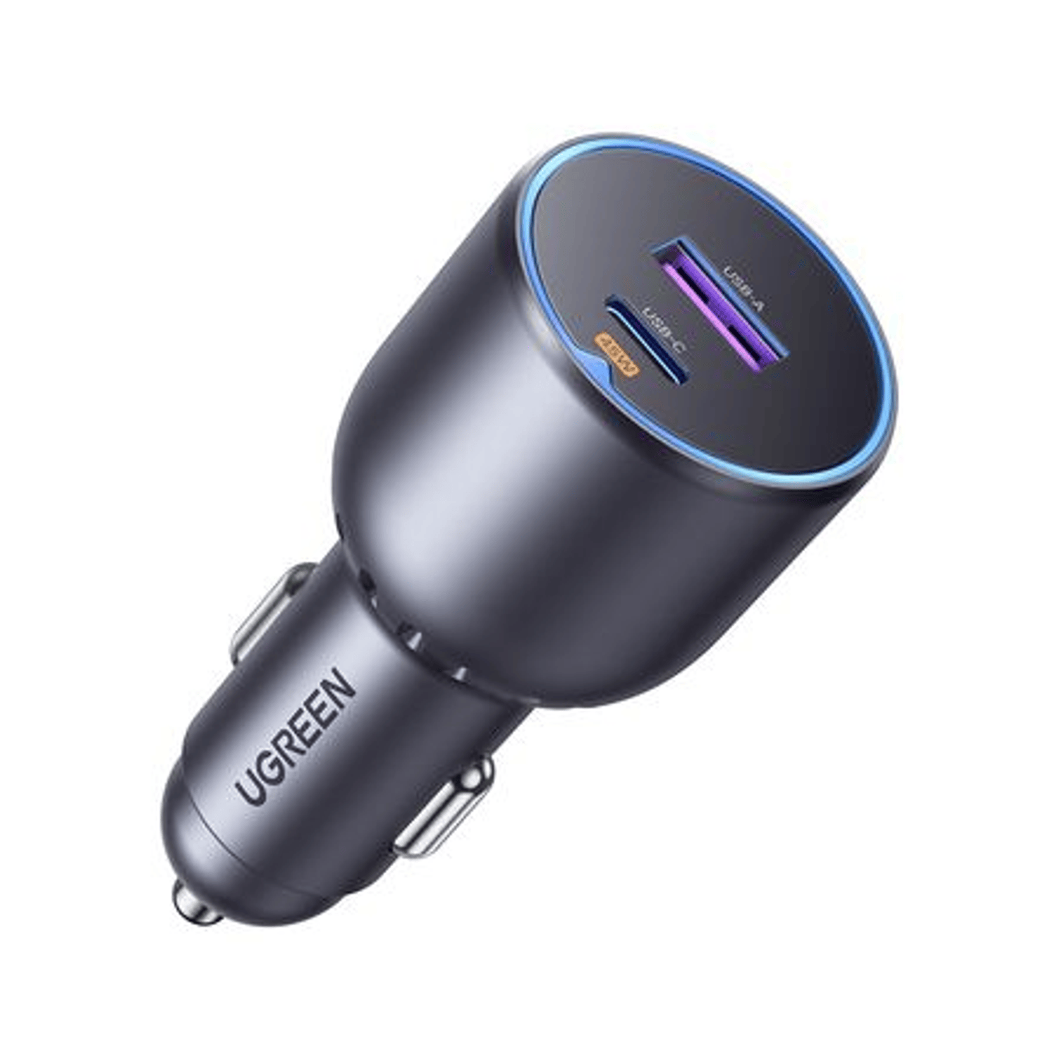 UGREEN 63W Type-C + USB A Fast Car Charger-1