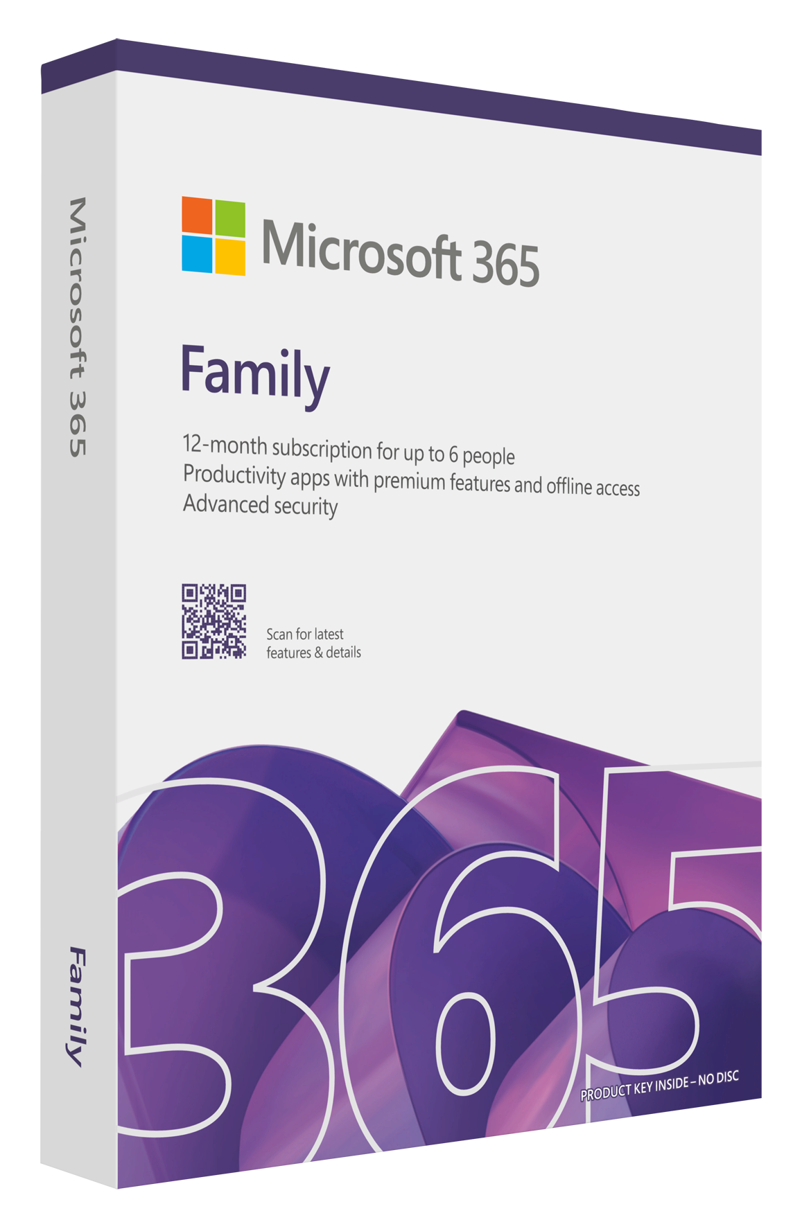 Microsoft M365 Family English Subscri 1Yr Africa only Medialess-0