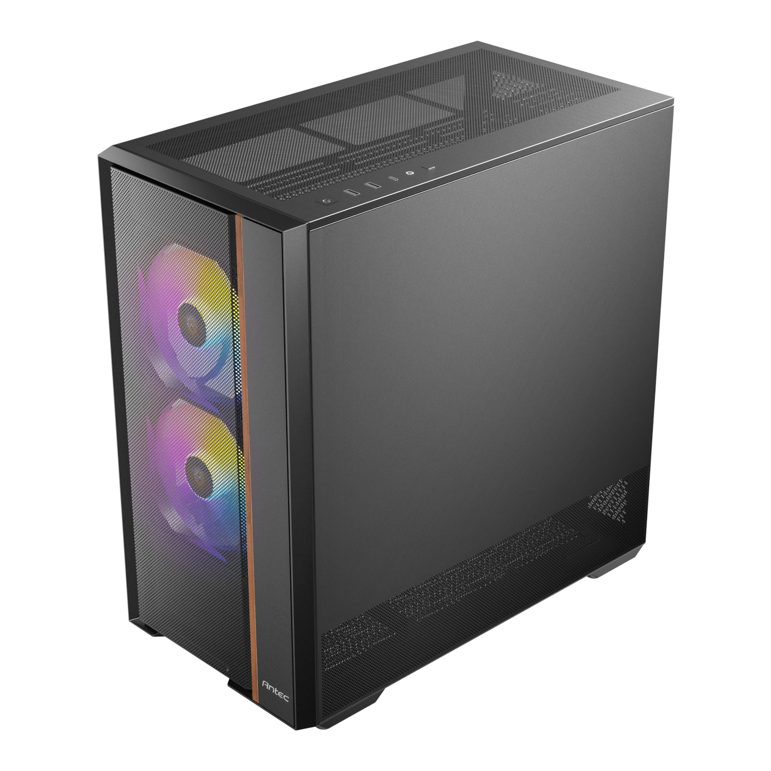 Antec FLUX Rear ARGB ATX Mid Tower Gaming Chassis - Black-2
