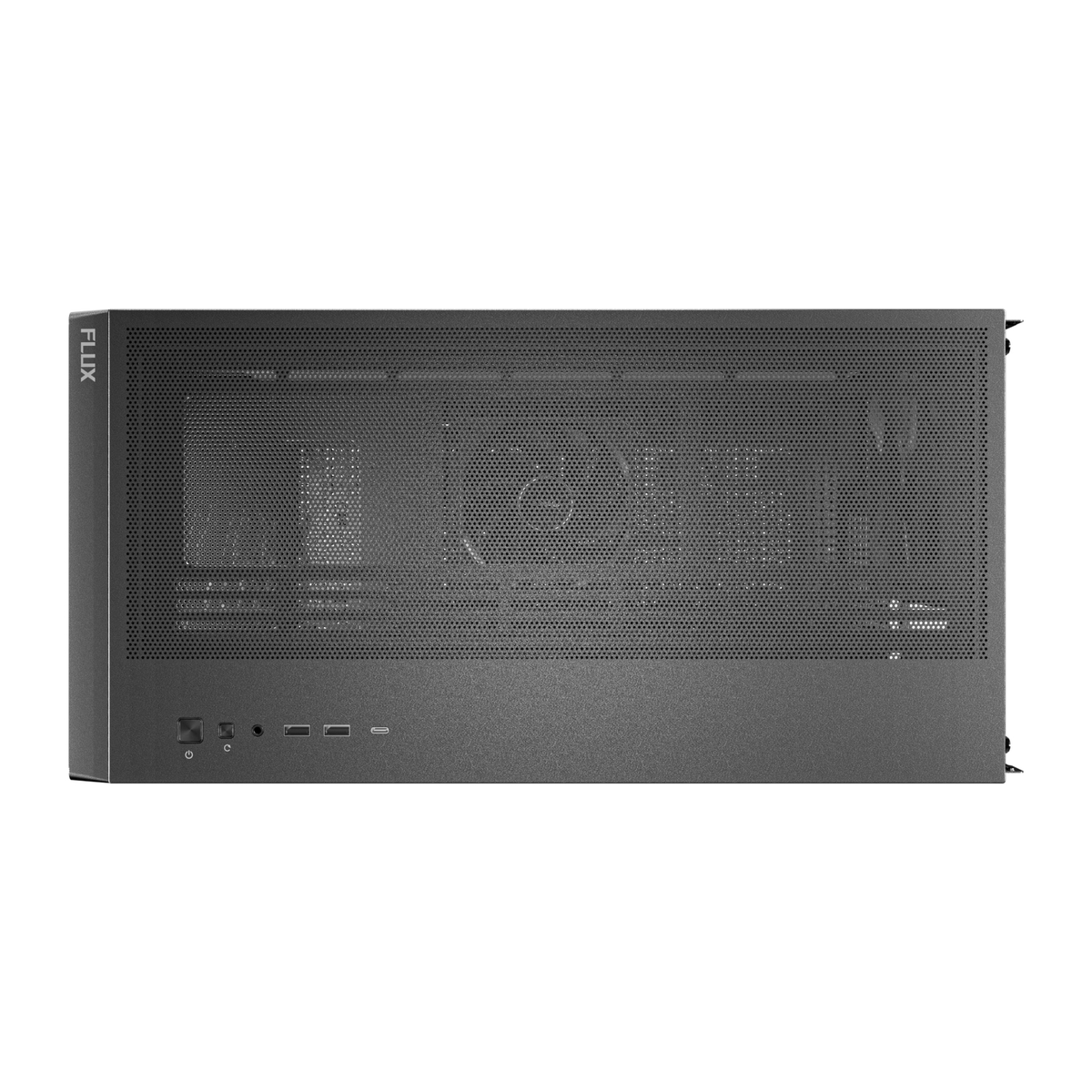 Antec FLUX SE E-ATX | ATX | Micro-ATX | ITX Mid-Tower Gaming Chassis Wood Front Panel- Black-6