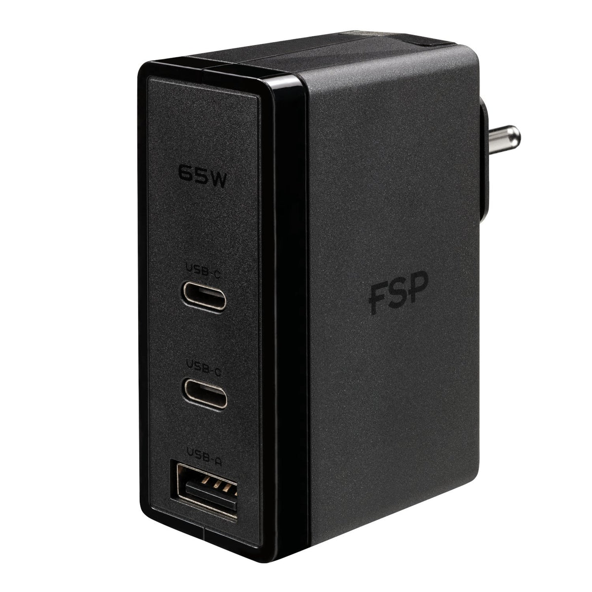 FSP 65W PD 2-Prong USB Type-C Power Adapter-0