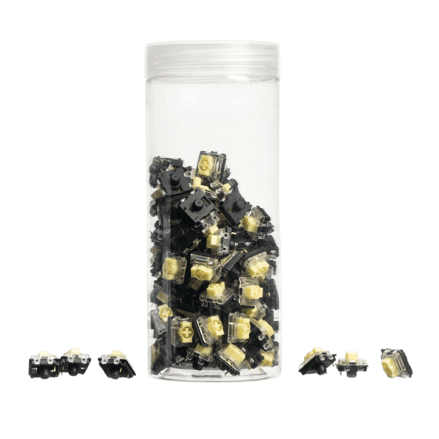 Keychron Banana Gateron KS-33 Low Profile 2.0 Mechanical Switch 110 pcs-0