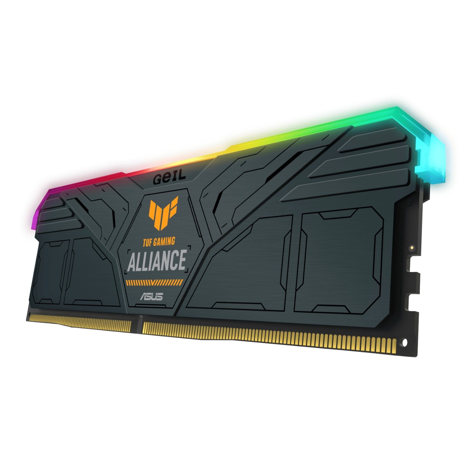 Geil Gemini TUF RGB 32GB KIT(2X16GB) 6000MHz DDR5 Desktop Gaming Memory - Grey-1