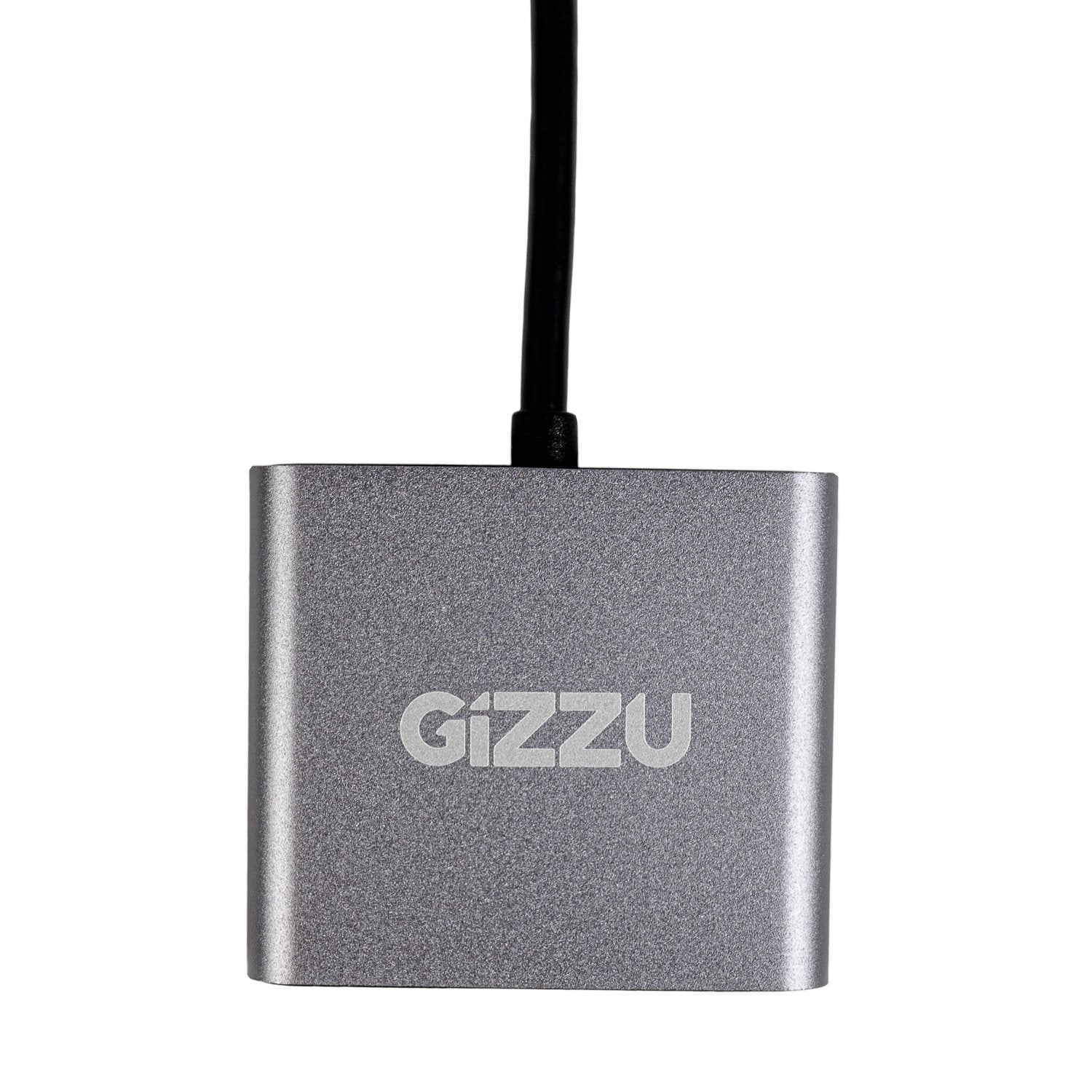 Gizzu 4-in-1 Type-C to Dual HDMI Hub-3