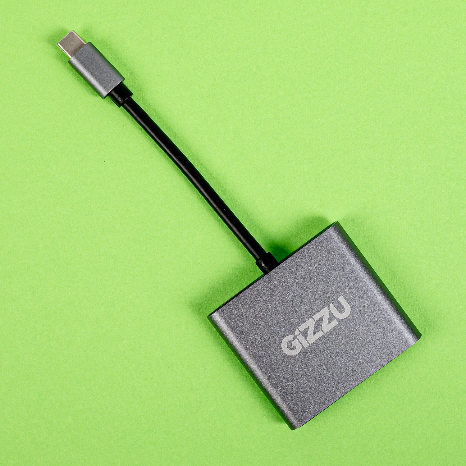 Gizzu 4-in-1 Type-C to Dual HDMI Hub-5