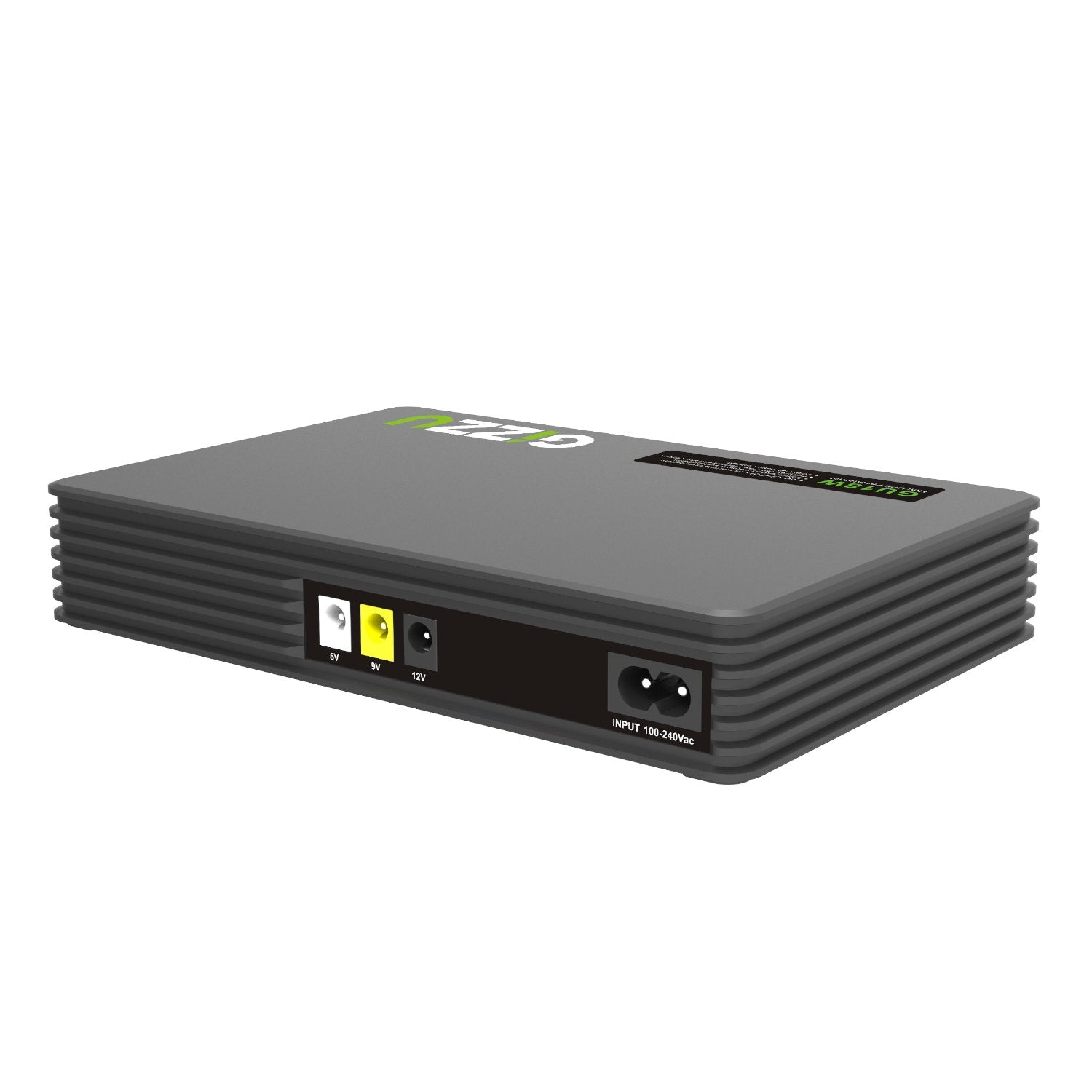 Gizzu SURF Simple 18W 55Wh LiFePO4 MINI DC UPS - Black-1