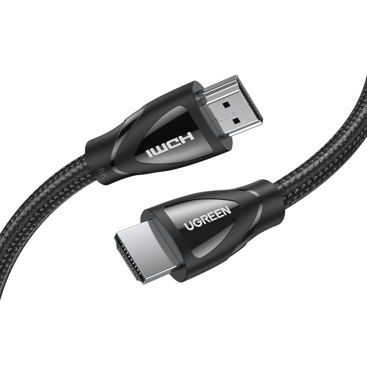 UGreen HDMI 2.1 Male to Male Cable 1M (8K@60Hz | 4K@120Hz) - Black-2