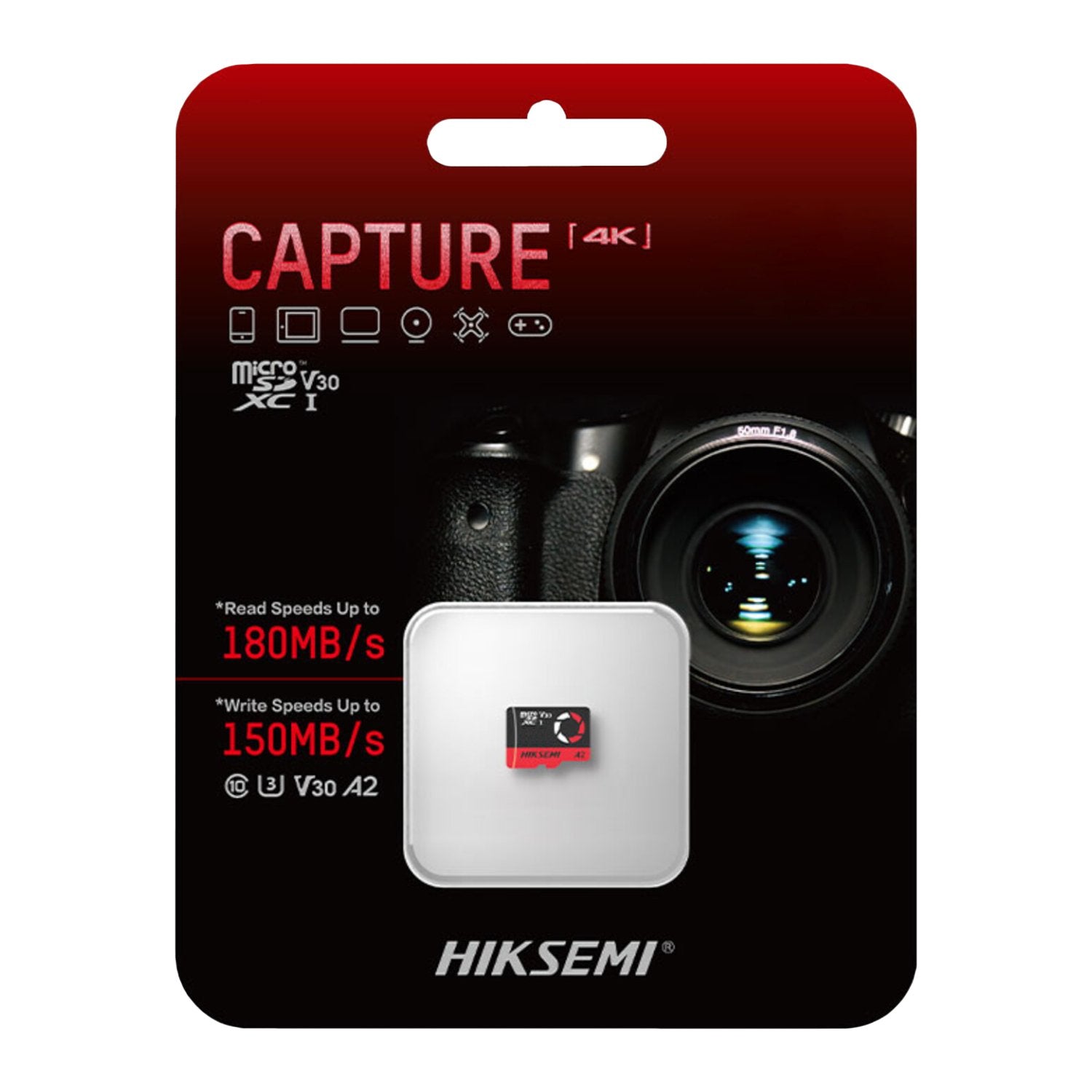Hiksemi Capture V30 128GB MicroSDXC (Without Adapter)-3