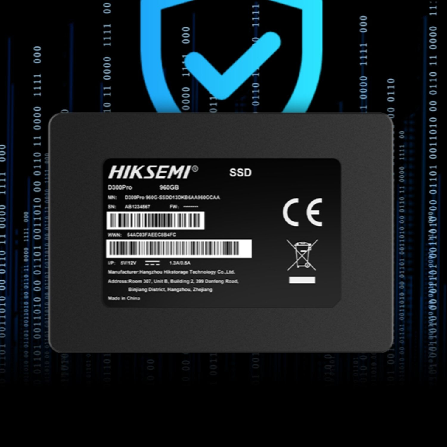 Hiksemi D300 PRO 960GB Enterprise SATA III-2