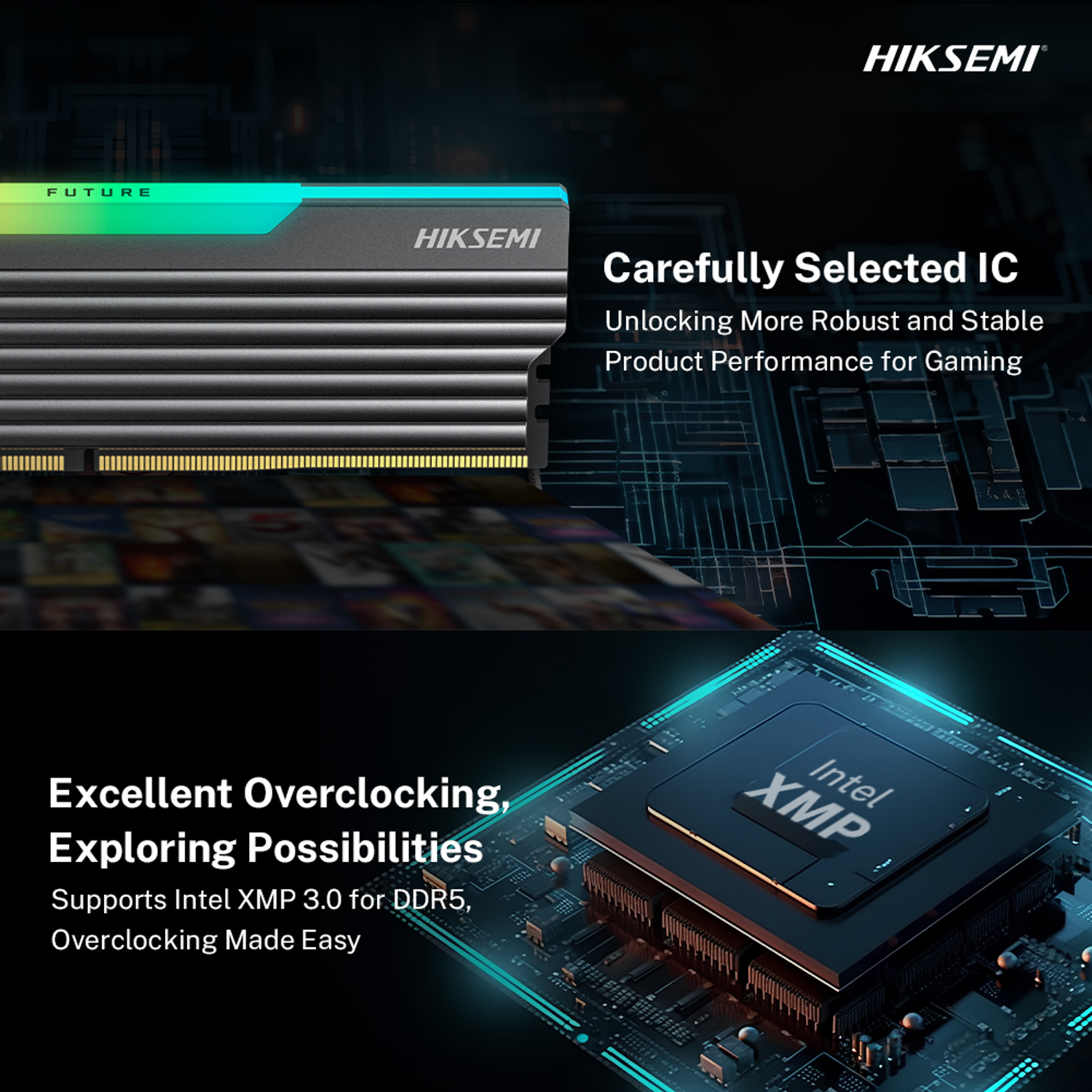 Hiksemi Future RGB 16GBKIT (2x8GB) 3600MHz DDR4 Desktop Gaming Memory Black-5