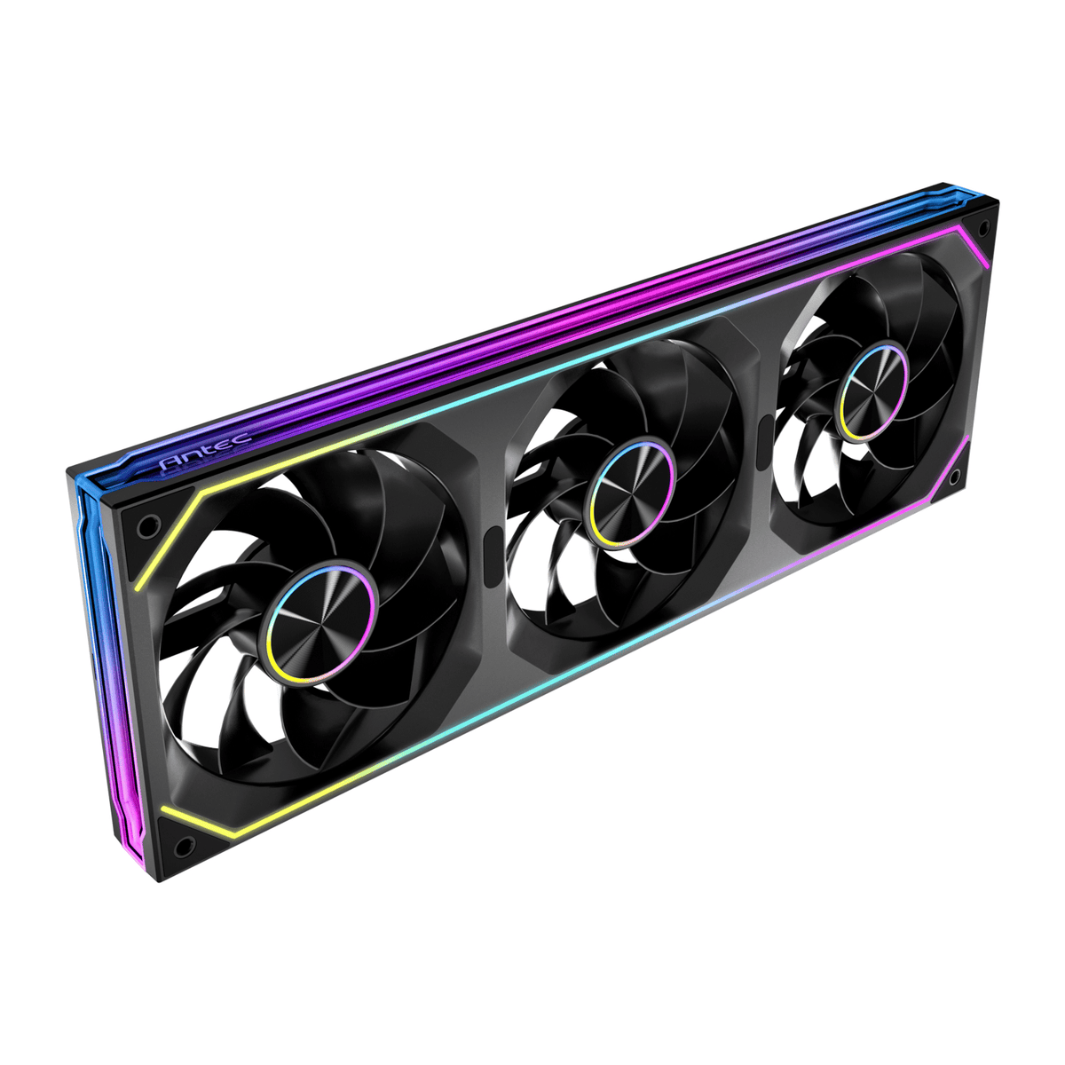 Antec INFINITY MATRIX PWM 360mm ARGB Reverse Case Fan Single Frame - Black-0