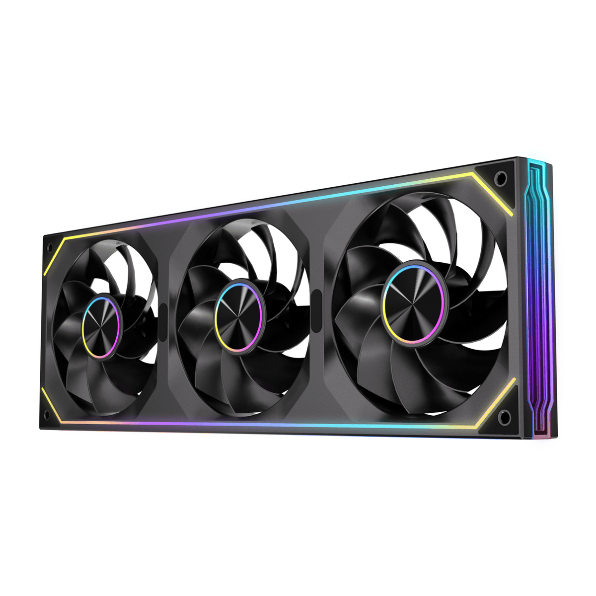 Antec INFINITY MATRIX PWM 360mm ARGB Reverse Case Fan Single Frame - Black-1