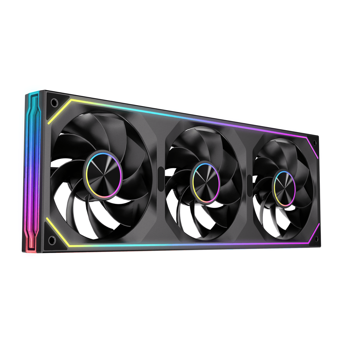 Antec INFINITY MATRIX PWM 360mm ARGB Reverse Case Fan Single Frame - Black-2