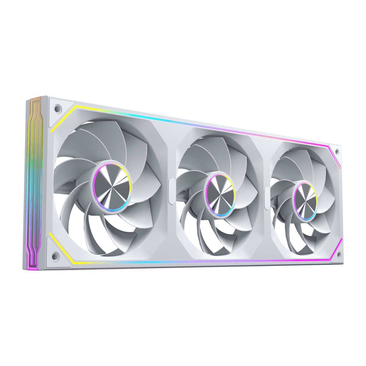 Antec INFINITY MATRIX PWM 360mm ARGB Reverse Case Fan Single Frame - White-2