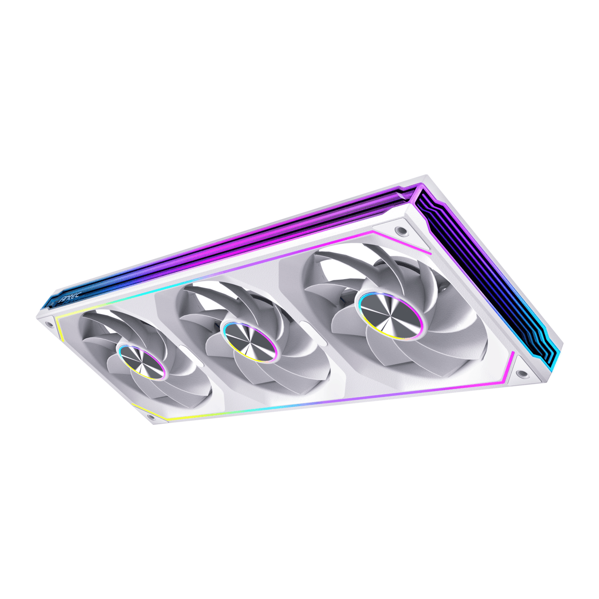 Antec INFINITY MATRIX PWM 360mm ARGB Reverse Case Fan Single Frame - White-3