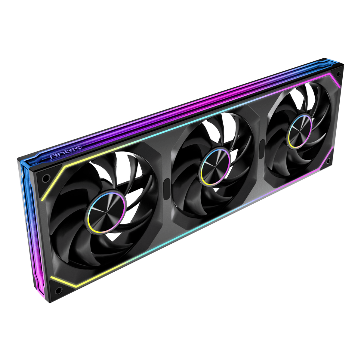 Antec INFINITY MATRIX PWM 360mm ARGB Case Fan Single Frame - Black-0