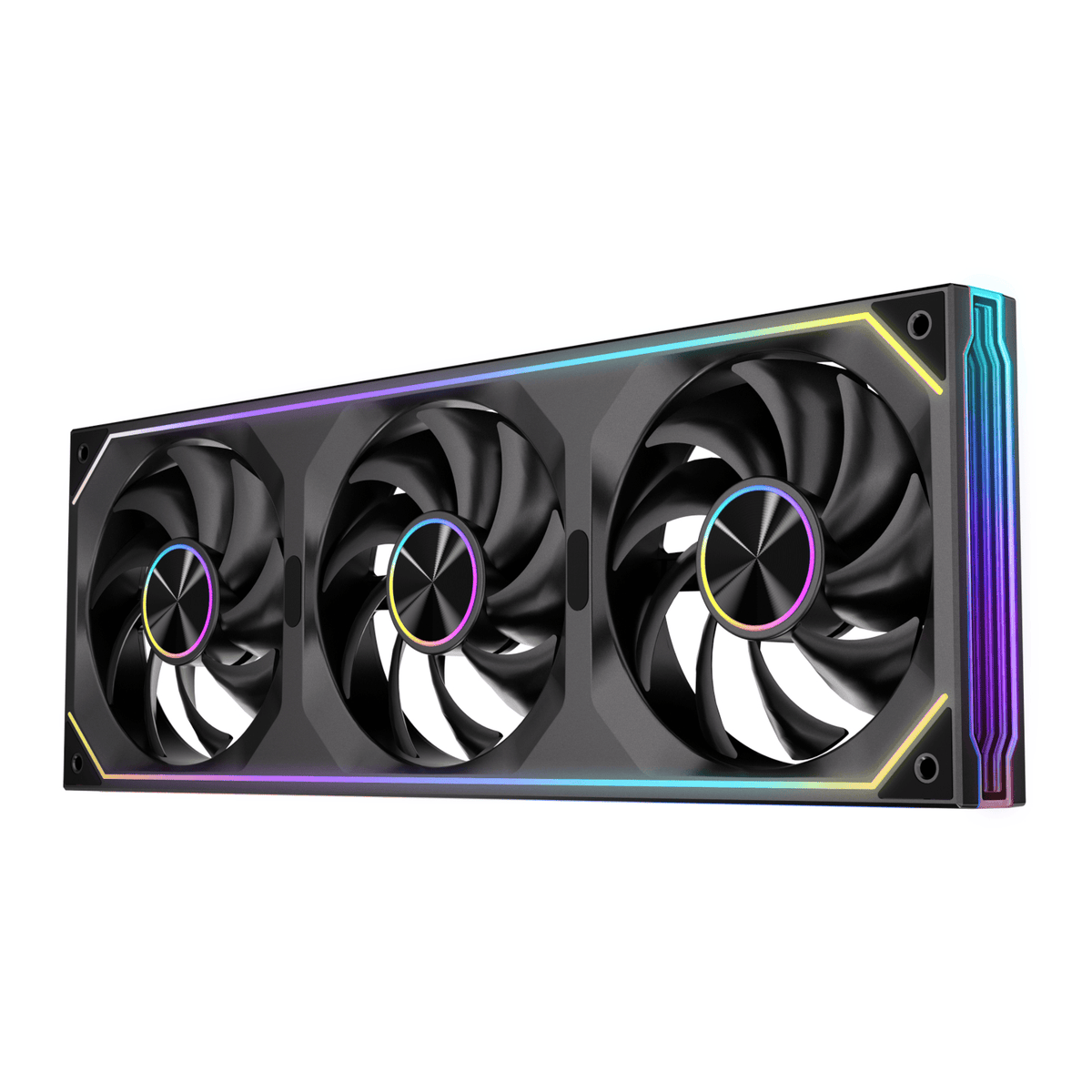 Antec INFINITY MATRIX PWM 360mm ARGB Case Fan Single Frame - Black-1