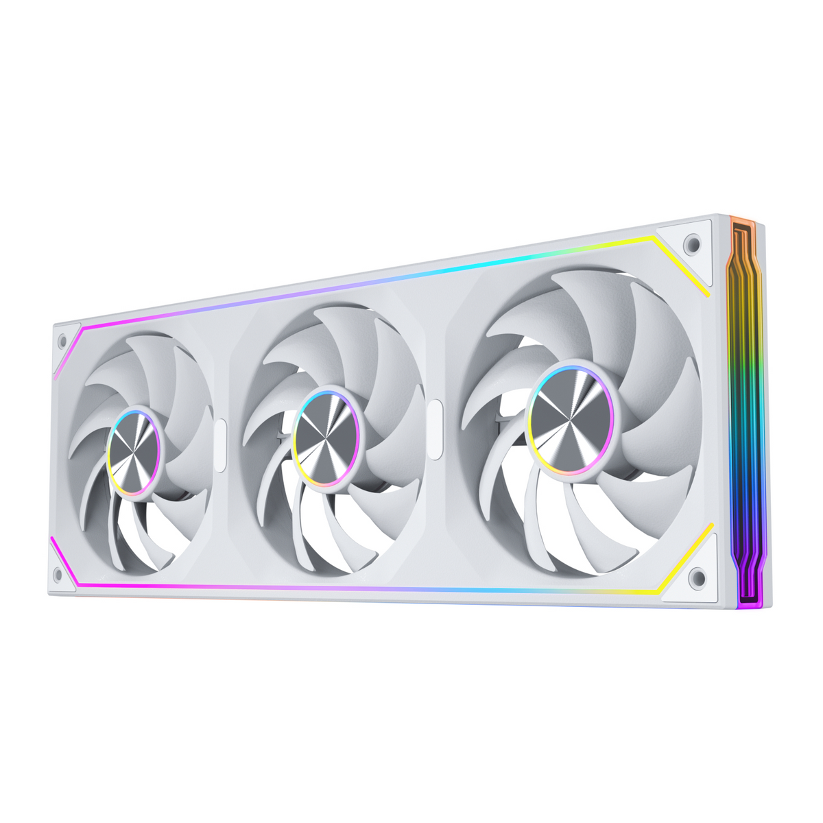 Antec INFINITY MATRIX PWM 360mm ARGB Case Fan Single Frame - White-1