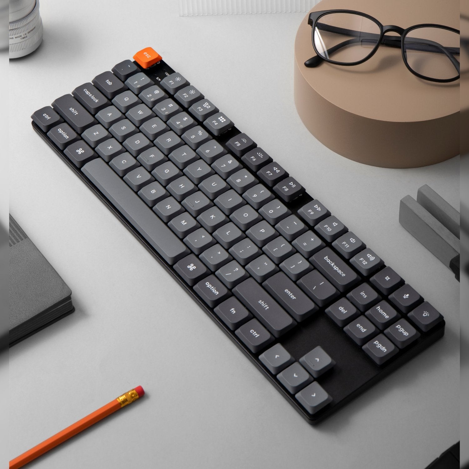 Keychron K1 Max QMK/VIA 80% Wireless Custom Mechanical Keyboard | BROWN Switches-2