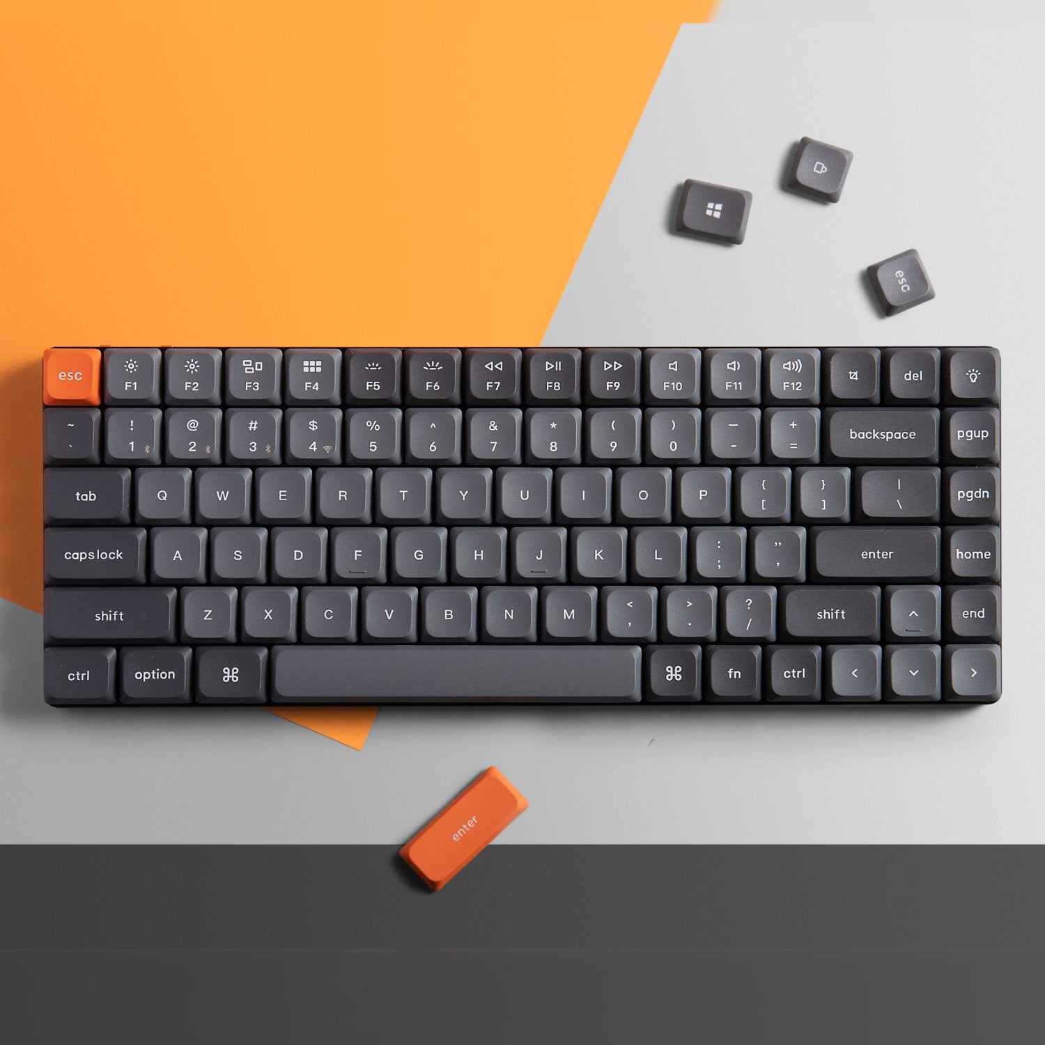 Keychron K3 Max QMK/VIA Wireless 75% Custom Mechanical Keyboard | RED Switches-4