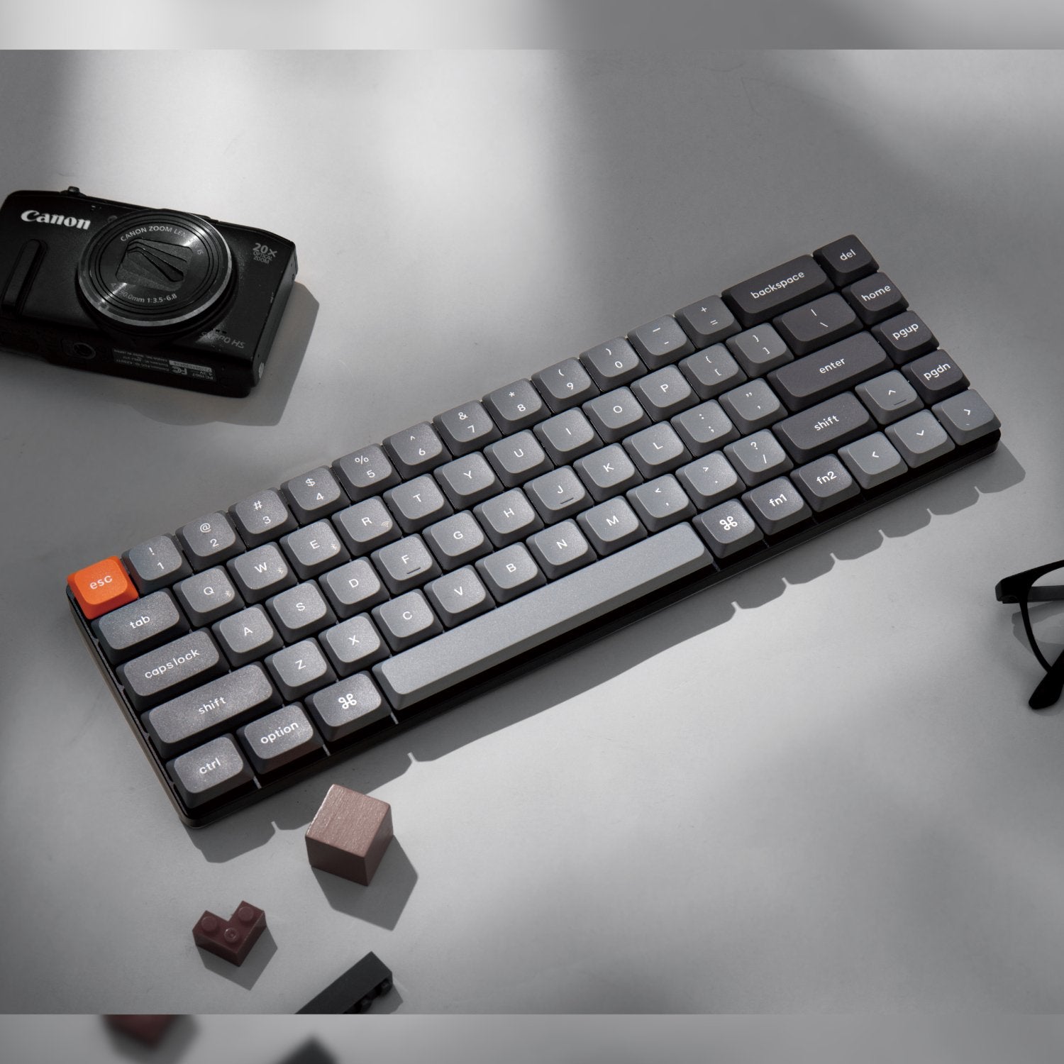 Keychron K7 Max QMK/VIA 65% Wireless Custom Mechanical Keyboard | RED Switches-3