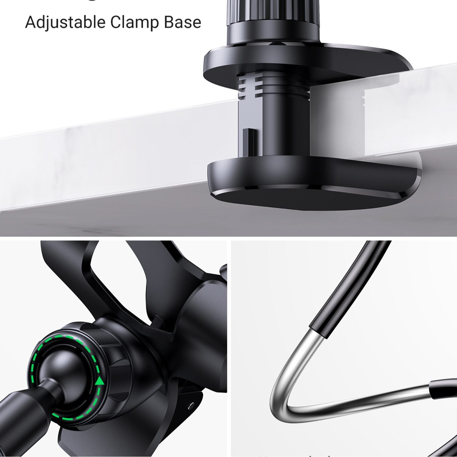 UGREEN Multifunction Gooseneck Phone Stand-6
