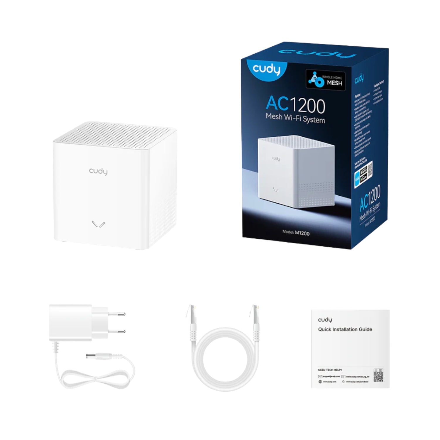 Cudy AC1200 Mesh Wi-Fi System (V2) - 1Pack-2