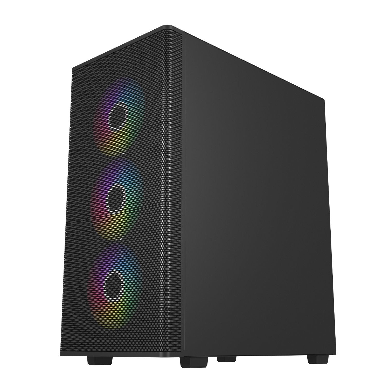 FSP M220 ATX Mid Tower Gaming Chassis - Black-2