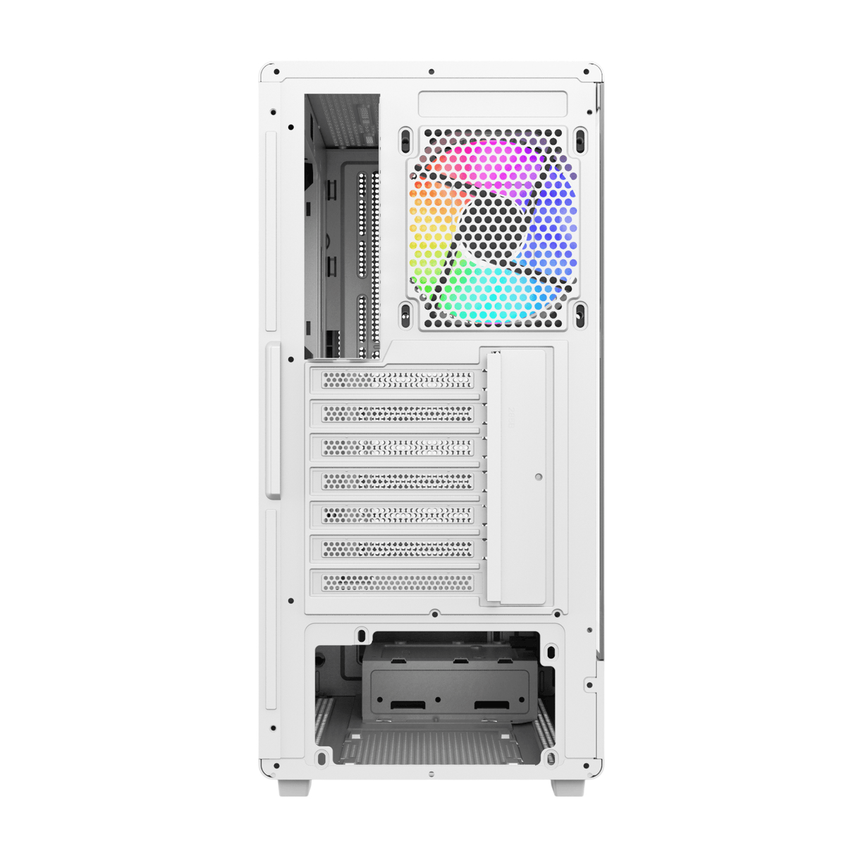 FSP M221 ATX Mid Tower Gaming Chassis - White-5