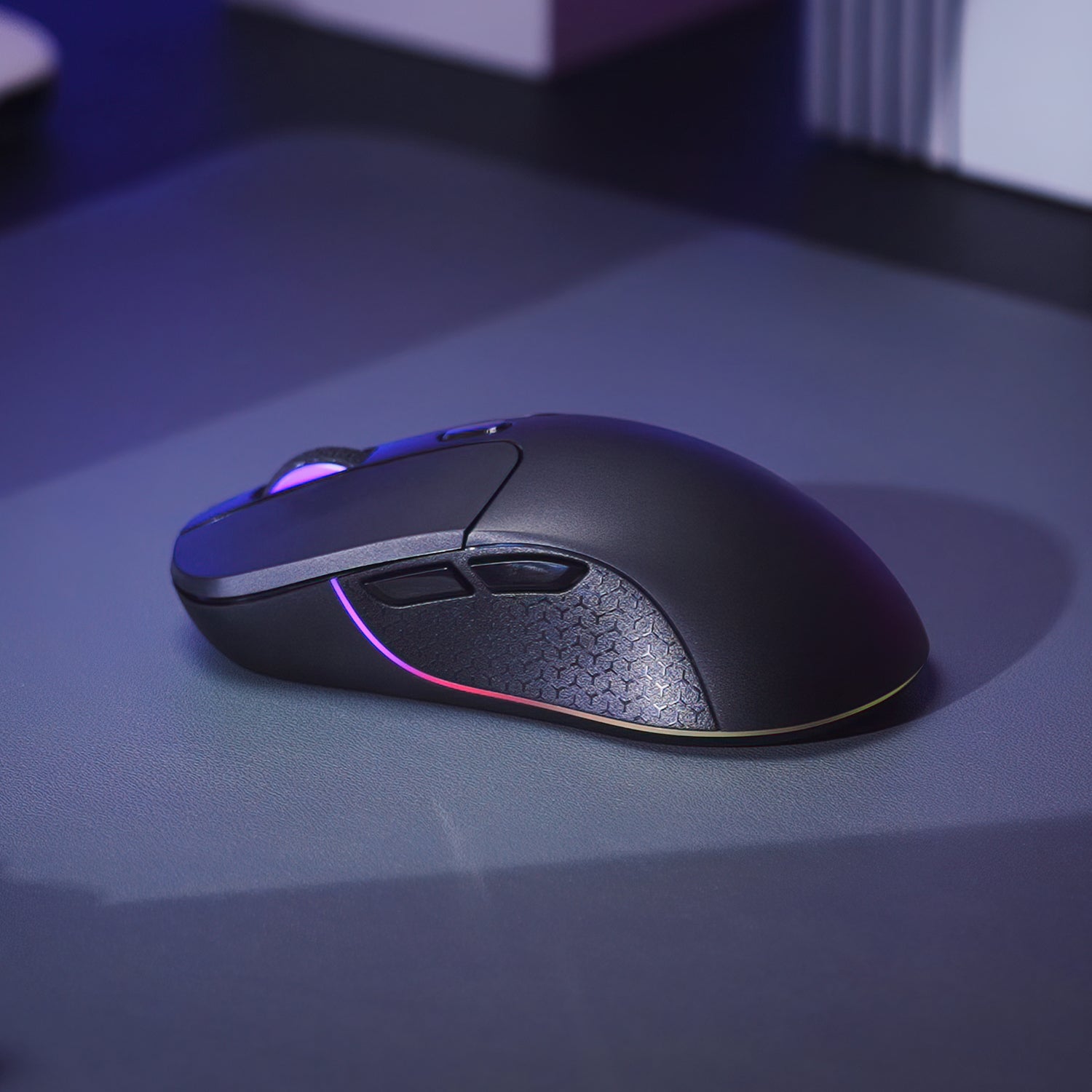 Keychron M3 RGB Wireless Optical Mouse – Black-4