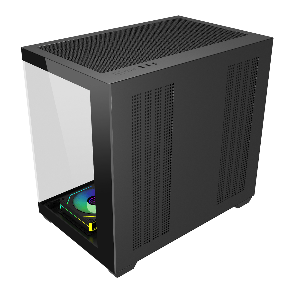 FSP M341 ARGB ATX Mid Tower Gaming Chassis - Black-5