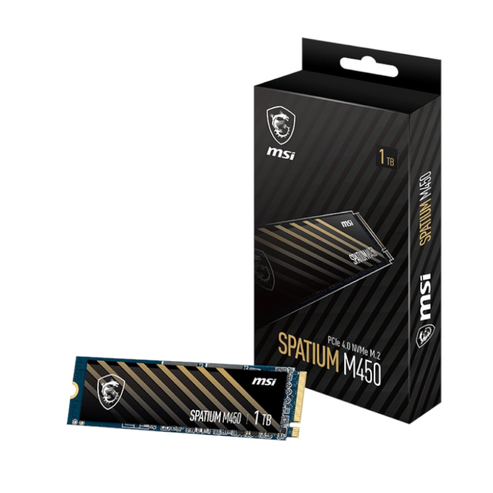 MSI SPATIUM M450 M.2 NVME Gen 4 1TB-0