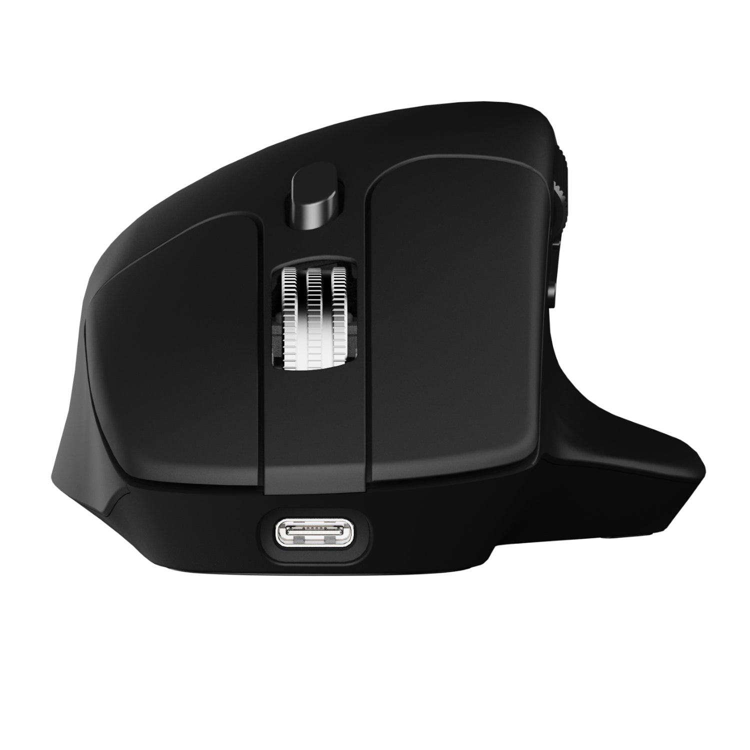 Keychron M6 30000 DPI Wireless Silent Mouse - Black (BT/2.4GHz/Wired)-4