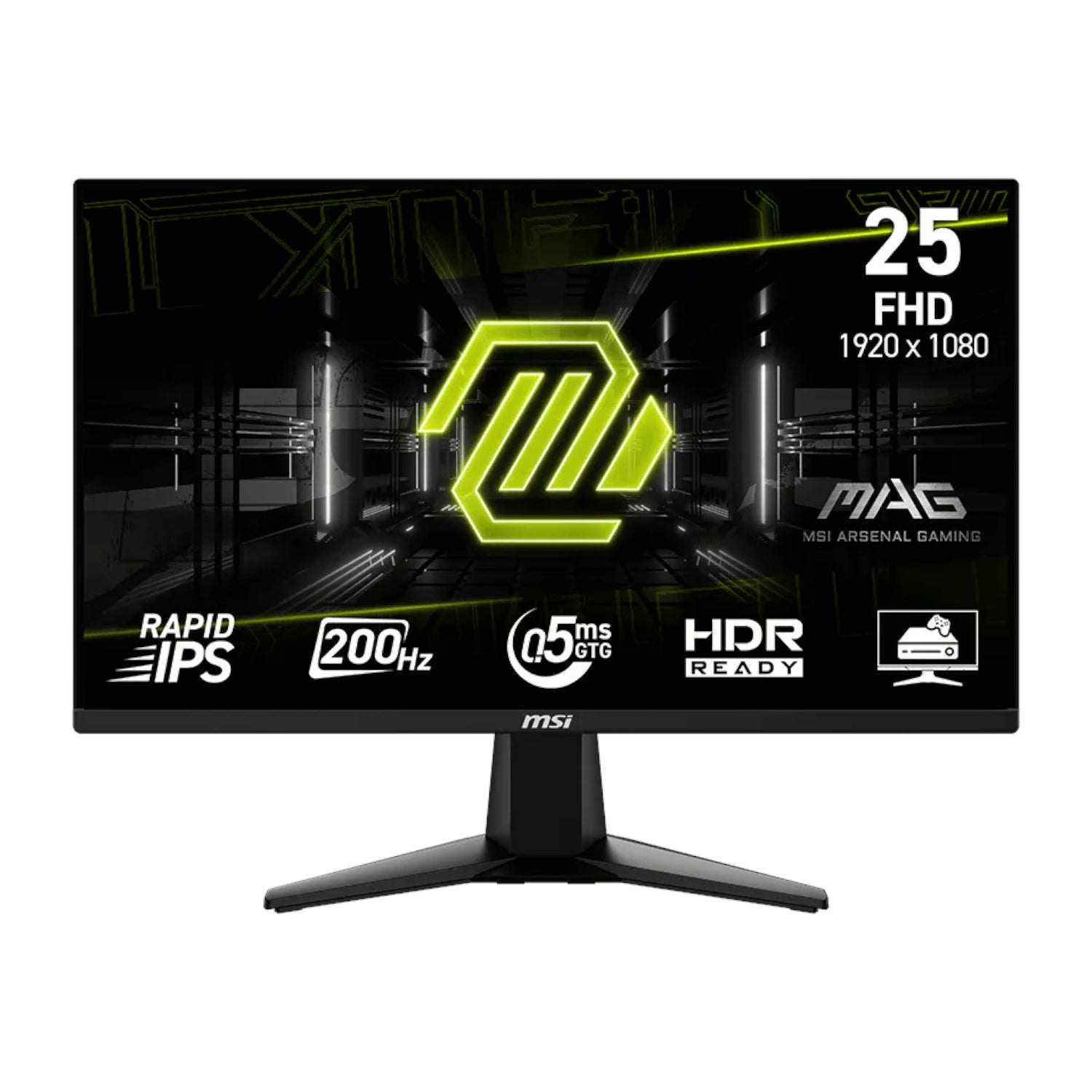MSI MAG 255F E20 25" FHD 200Hz Rapid IPS Gaming Monitor-0