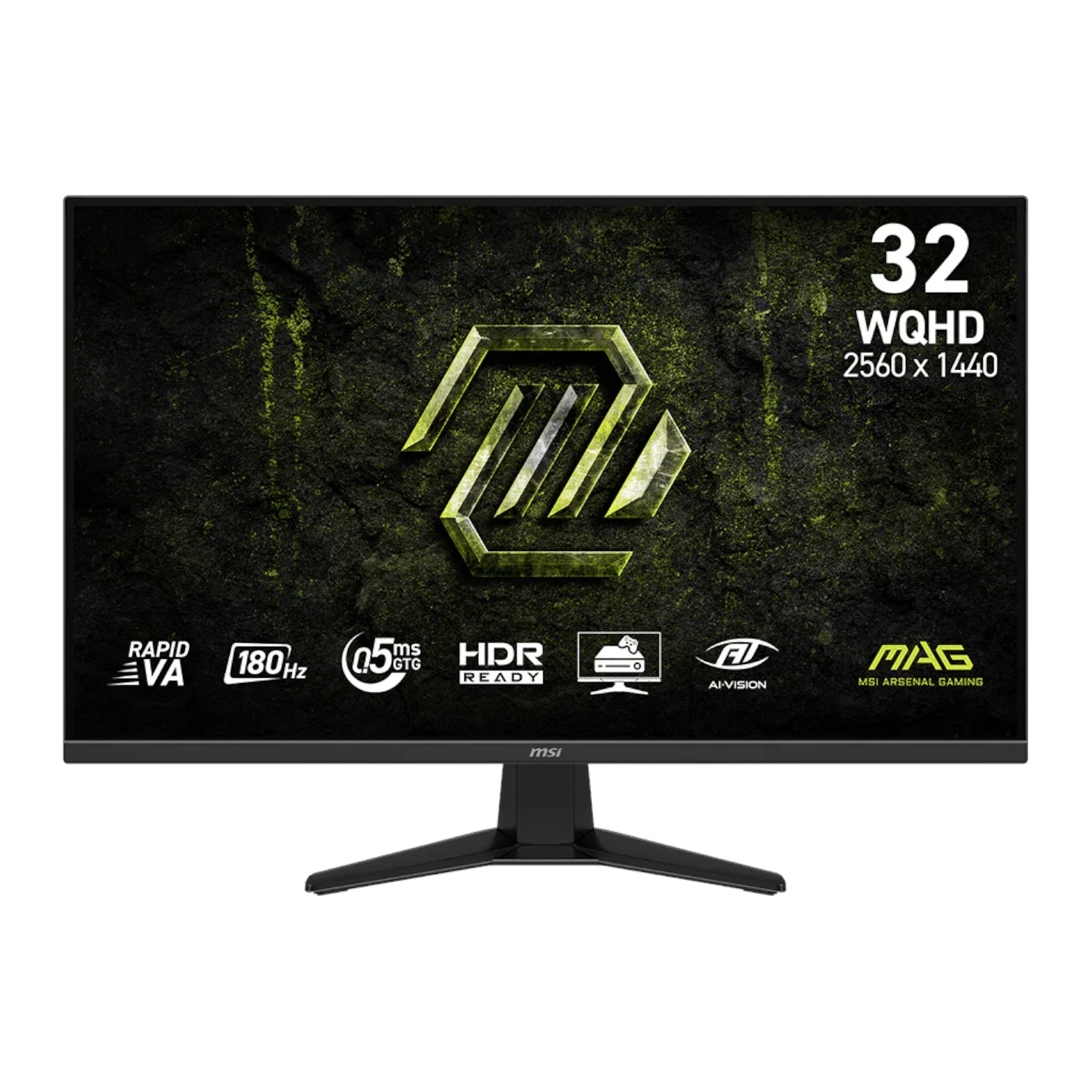 MSI MAG 325QF E18V 32" WQHD 180Hz VA Gaming Monitor-0