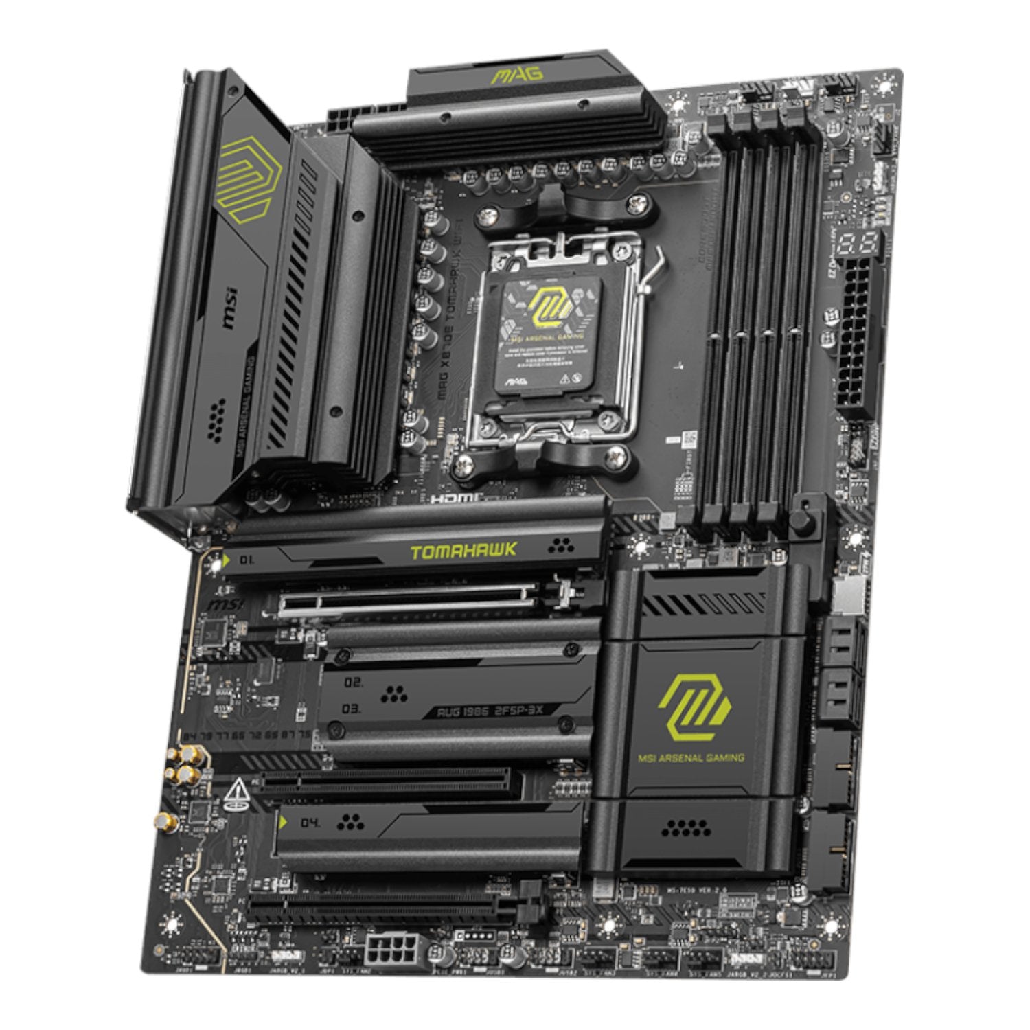 MSI MAG X870E TOMAHAWK WIFI AM5 ATX DDR5 Gaming Motherboard-3