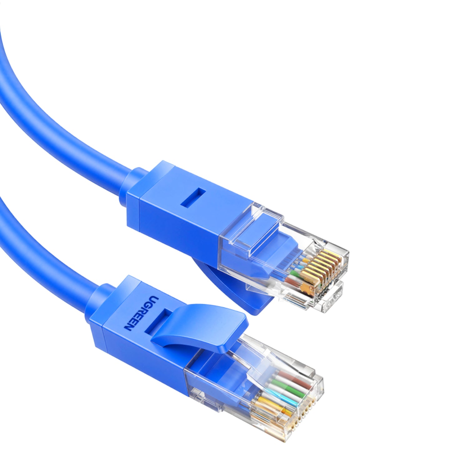 UGREEN Cat6 UTP Flat Ethernet Blue Cable - 1 Metre-0