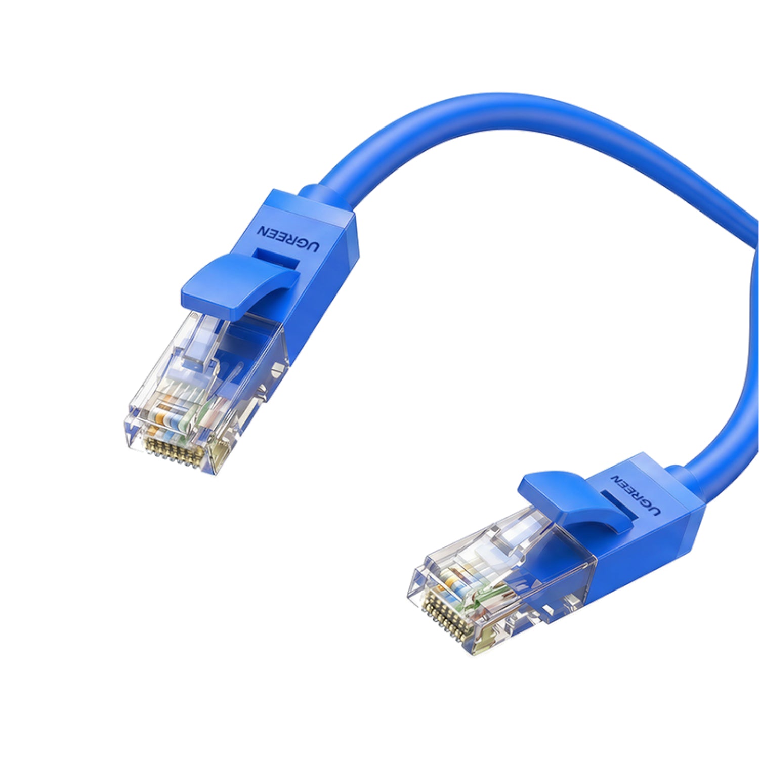 UGREEN Cat6 UTP Flat Ethernet Blue Cable - 1 Metre-1